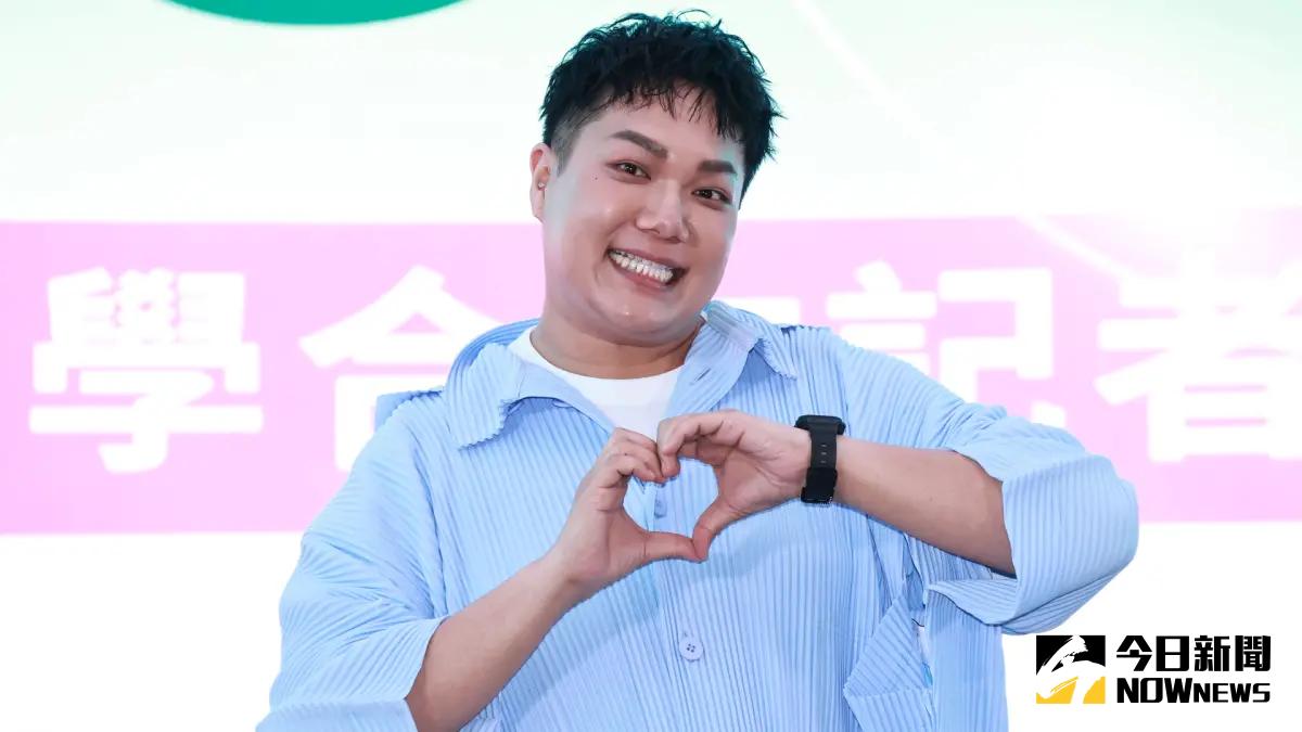 ▲關韶文透露今天原本要去錄製節目《小姐不熙娣》，得知吳姍儒要代班主持，他有傳訊息關心對方，對話內容曝光。（圖／記者吳翊緁拍攝）