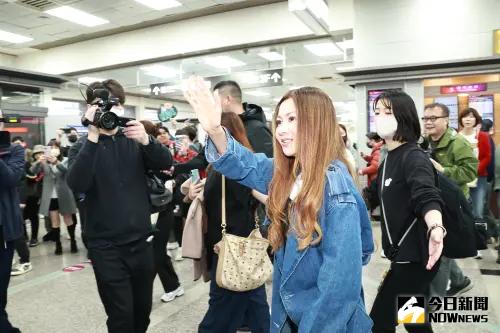 ▲倉木麻衣來台灣。（圖／記者吳翊緁攝）