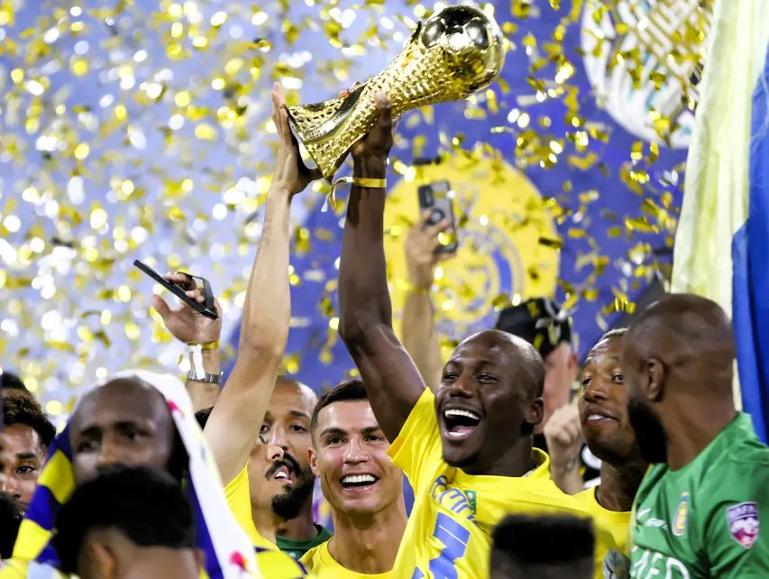 ▲C羅雖然已經40歲，但自從轉戰沙烏地聯賽（Saudi Pro League）後仍找回巔峰風采，收入更高居全國第一。（圖／美聯社／達志影像）