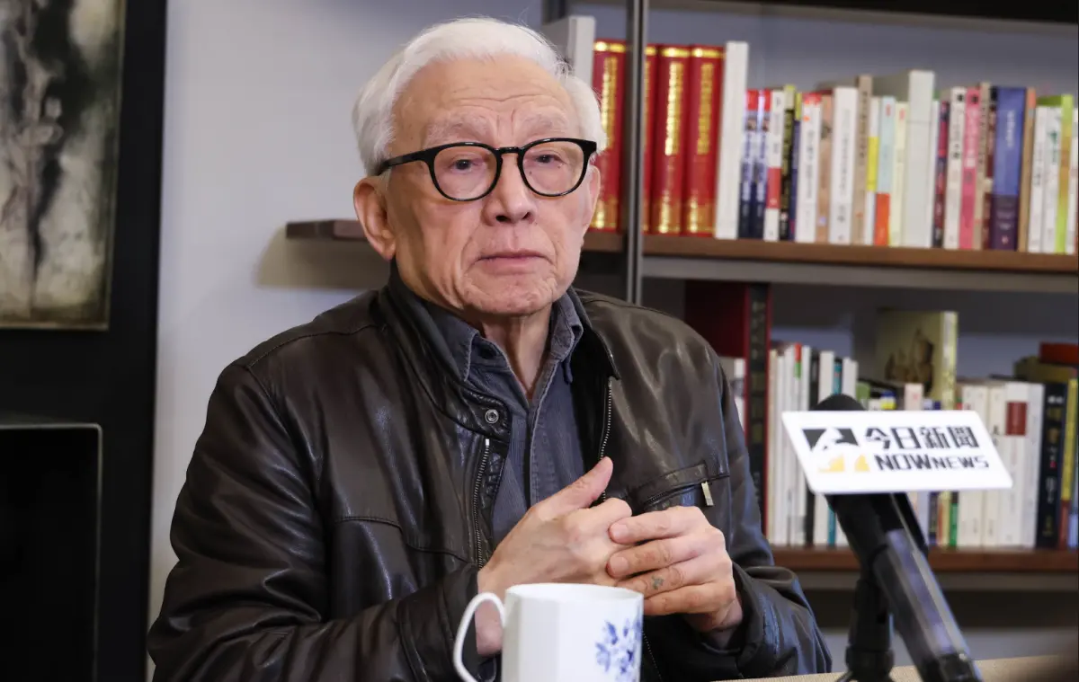 ▲曹興誠於6月26日舉行委員會第三次委員會議之時，已向總統懇辭委員會顧問一職。（圖／記者陳佩君攝，2025.07.04）