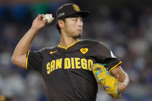 ▲效力MLB美國職棒大聯盟（Major League Baseball）聖地牙哥教士的日籍強投達比修有，因右手肘發炎，自本賽季開幕前就進入傷兵名單。今（8）日終於迎來本季的先發初登板，將在主場迎戰亞利桑那響尾蛇。（圖／美聯社／達志影像）