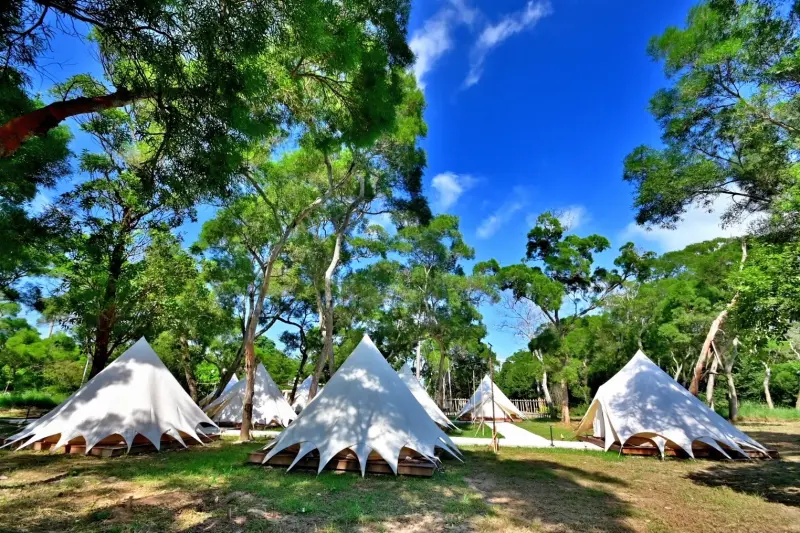 ▲「鐵砧山砧愛有你踏親之旅」，前一晚住宿於踏親旅客服務中心露營區還有精采好禮相送(圖／觀旅局提供2025.2.14)