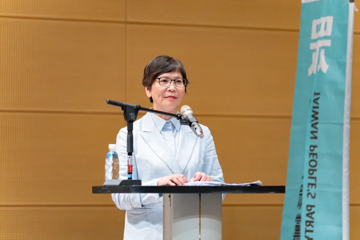 ▲蔡壁如落選民眾黨主席後回歸台中拼2028立委選舉，外傳她可能脫黨參選。（圖／民眾黨提供）