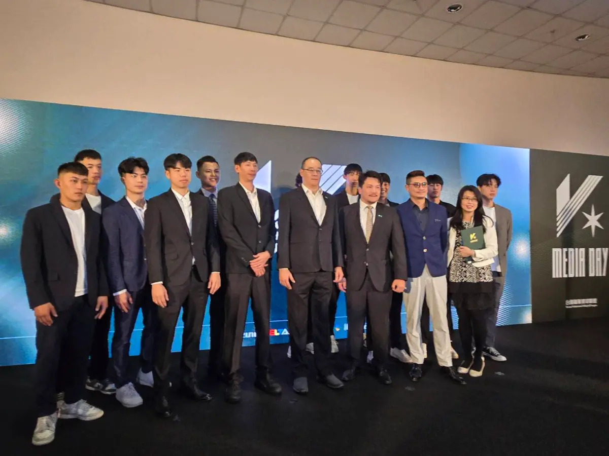 ▲台灣排球運動正式邁向職業化！台灣職業排球聯盟今（14）日在臺大綜合體育館國際會議廳，舉行成立記者會，宣布國內最高層級的職業排球聯賽即將於今年10月開打。（圖／記者黃建霖攝）