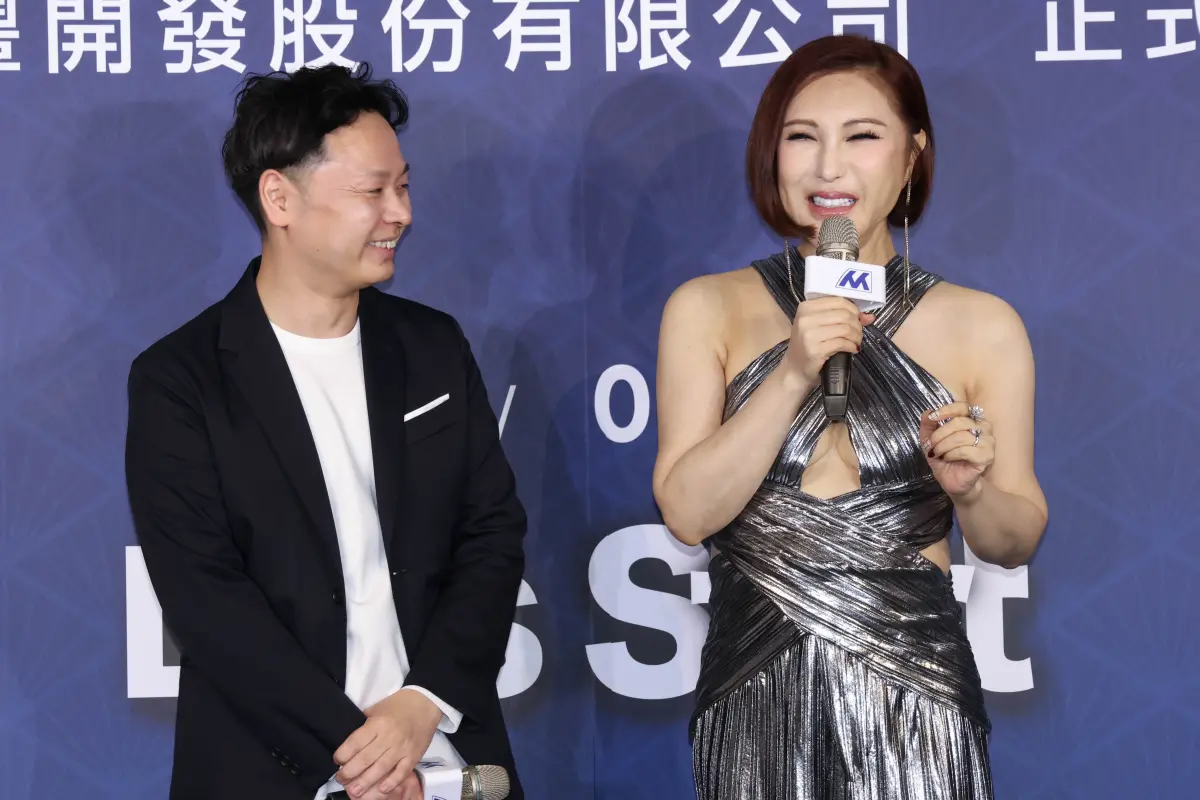 ▲日本東京上市地產開發商「東京明豐」今（14）宣布在台灣開設首家海外子公司，邀請利菁分享投資經驗。（圖／記者朱永強攝）