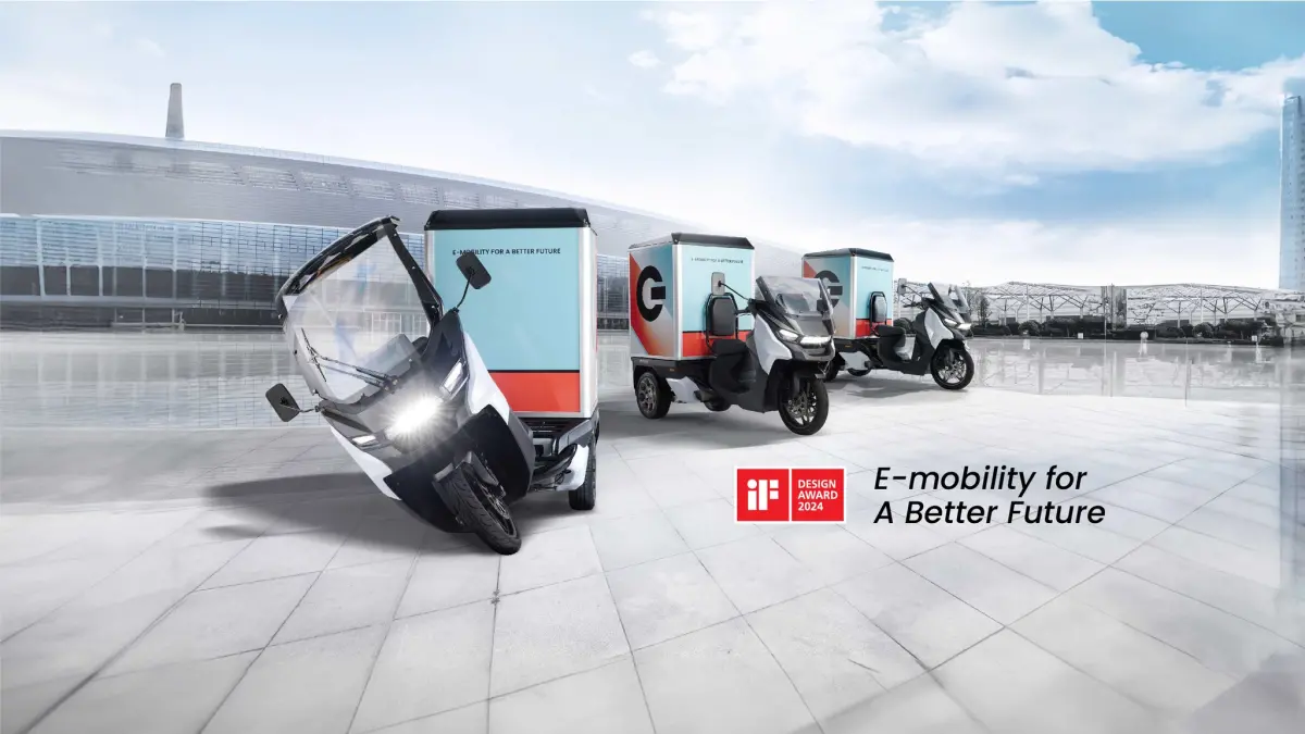 ▲蓋亞汽車專注於電動運具與智慧物流方案的研發與製造，自研自製的Rapide 3商用電動三輪車。（圖／Gaius Automotive Inc 蓋亞汽車）