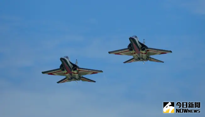 ▲空軍勇鷹高教機傳出失事，空軍下令停飛同型機。（資料照／記者呂炯昌攝）