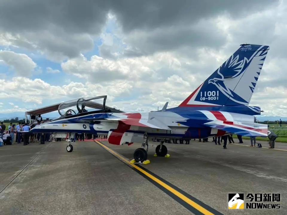 ▲空軍勇鷹高教機。（圖／記者呂炯昌攝）