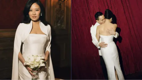 ▲高凌風女兒葛曉潔出嫁。（圖／翻攝自葛曉潔IG）