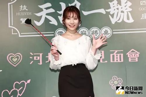 ▲河北彩伽也是4月24日出生的壽星。（圖／記者吳翊緁攝）