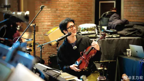 ▲王力宏為演唱會排練。（圖／王力宏微博）