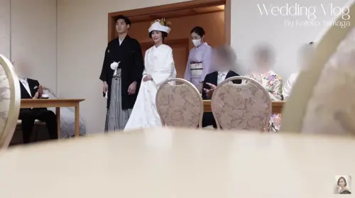 ▲山賀琴子4個月前才發布與前夫的婚禮影片。（圖／Kotoko yamaga YouTube）