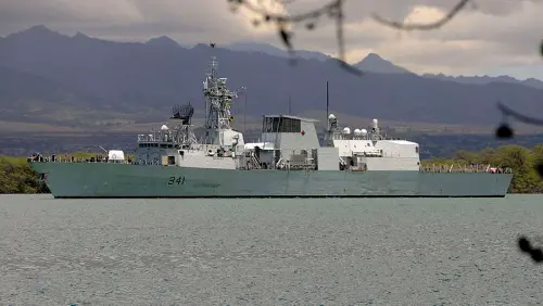 月初艦長才被撤換！加拿大軍艦今年首度通過台海　外交部歡迎
