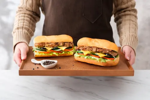 ▲SUBWAY全新6吋「黑胡椒嫩豬潛艇堡」150元(台灣本島)、155元(金門、澎湖)。（圖／SUBWAY提供）