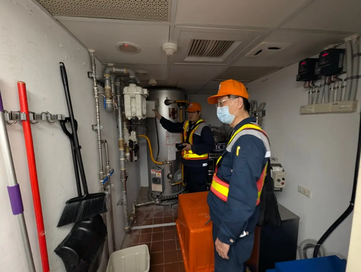 ▲中市府執法百貨商場稽查查獲5處部分違規(圖／都發局提供2025.2.17)