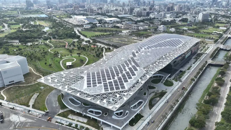 ▲台中國際會展中心完工倒數(圖／建設局提供2025.2.17)