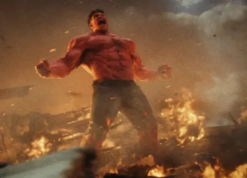 ▲哈里遜福特在《美國隊長：無畏新世界》扮演的美國總統，最後變成暴怒的紅浩克，但工作人員爆料他不喜歡穿上動態捕捉的特效服裝。（圖／摘自IMDb）