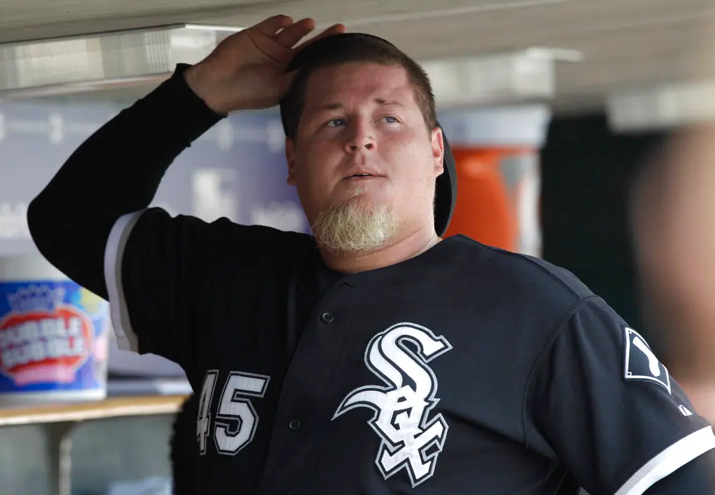 ▲美國職業棒球大聯盟（Major League Baseball）43歲的前芝加哥白襪隊（Chicago White Sox）投手Bobby Jenks近日宣布，自己被診斷出胃癌第四期。（圖／美聯社／達志影像）