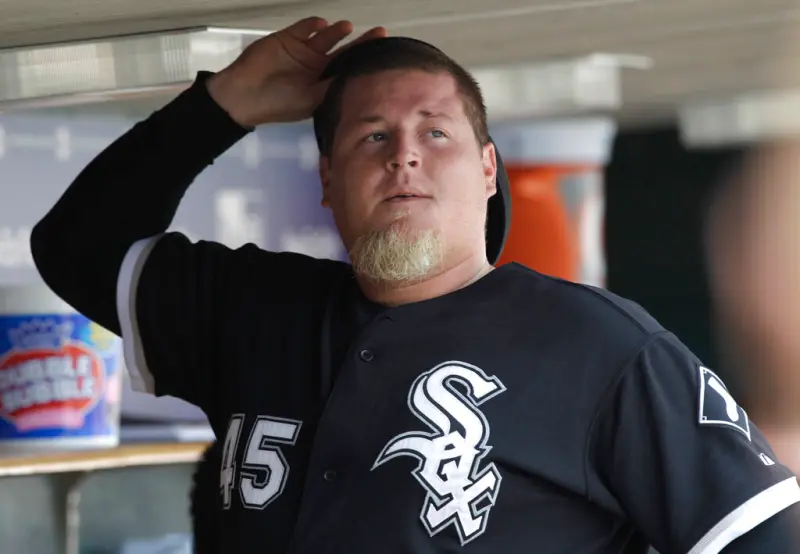 ▲美國職業棒球大聯盟（Major League Baseball）43歲的前芝加哥白襪隊（Chicago White Sox）投手Bobby Jenks近日宣布，自己被診斷出胃癌第四期。（圖／美聯社／達志影像）