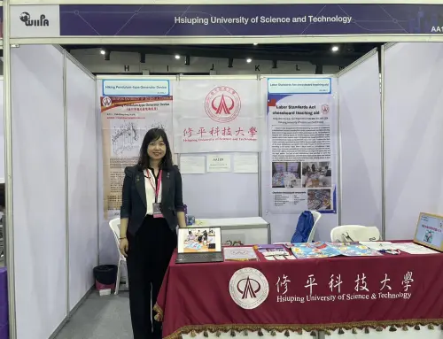 ▲修平科大師生團隊以「健行單擺式發電機裝置」與「勞基法棋盤教具」兩項發明，在曼谷國際發明展大放異彩，（圖／修平科大提供）