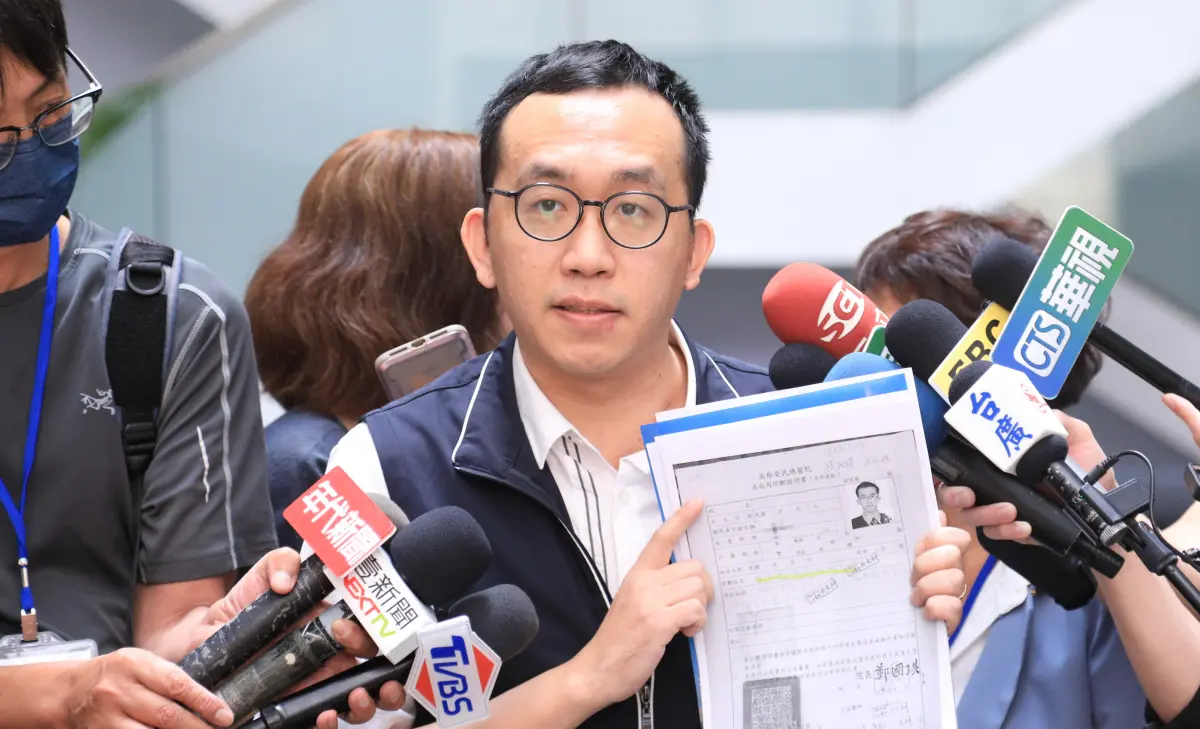 ▲徐巧芯的老公劉彥澧，擔任台中市府研考會主委。（資料畫面／記者顏幸如攝）