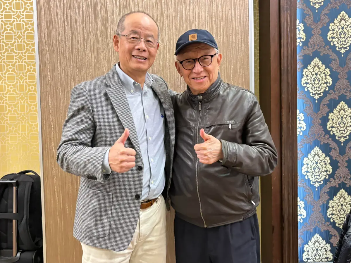 ▲旅美學者翁達瑞說，曹興誠因為挺台灣的民主而受到攻擊，所有台灣人都有責任站出來力挺他。（圖／翻攝翁達瑞臉書）