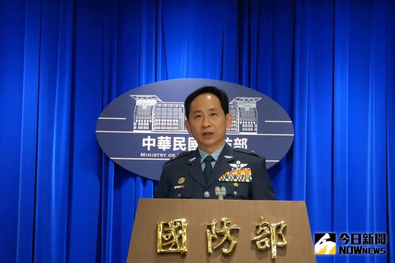 ▲勇鷹高教機失事墜海,空軍司令部督察長虞德忠少將表示,不排除鳥擊。(圖/記者呂炯昌攝,2025.02.18)