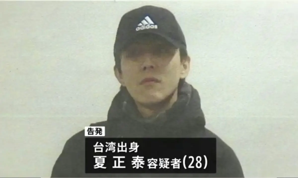 ▲台灣男子夏正泰透過行李走私多達22公斤的古柯鹼，創下紀錄，日本東京羽田機場海關當場逮人。（圖／翻攝自TBS YouTube）