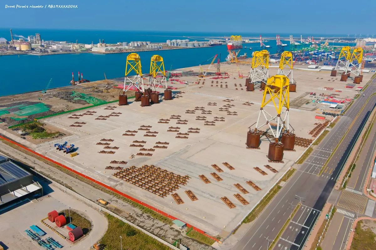 ▲沃旭能源宣布啟動920 MW大彰化西南第二階段及西北離岸風場海上建置工程，將供應大規模乾淨電力給企業客戶，加速台灣落實能源轉型 。（圖／沃旭能源提供）