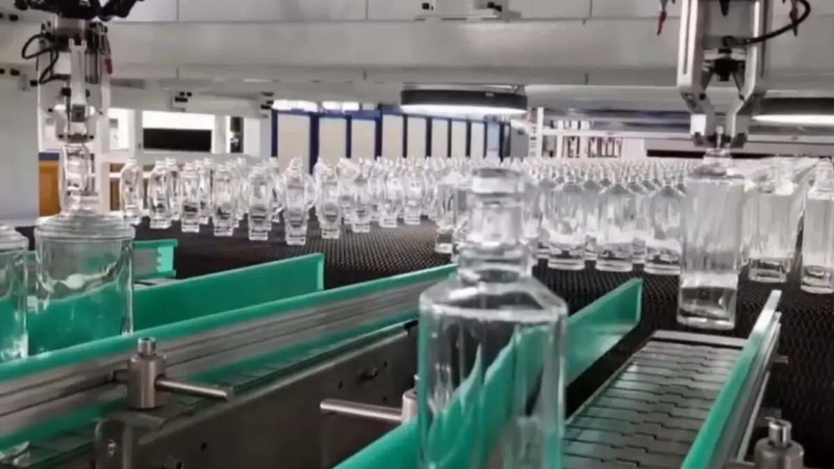 ▲金玻的AI自動夾瓶設備。（圖／金玻提供）