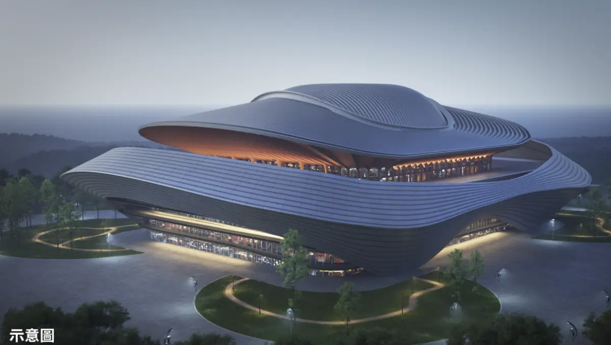 ▲侯友宜貼出新北大巨蛋示意圖，並公布6大潛力地區作為巨蛋地點。（圖／翻攝自侯友宜臉書）