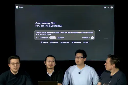 ▲Grok3推出了「DeepSearch」、「Big Brain」、「Think」3模式，能解決不同領域和狀態的複雜問題。（圖／翻攝X平台）