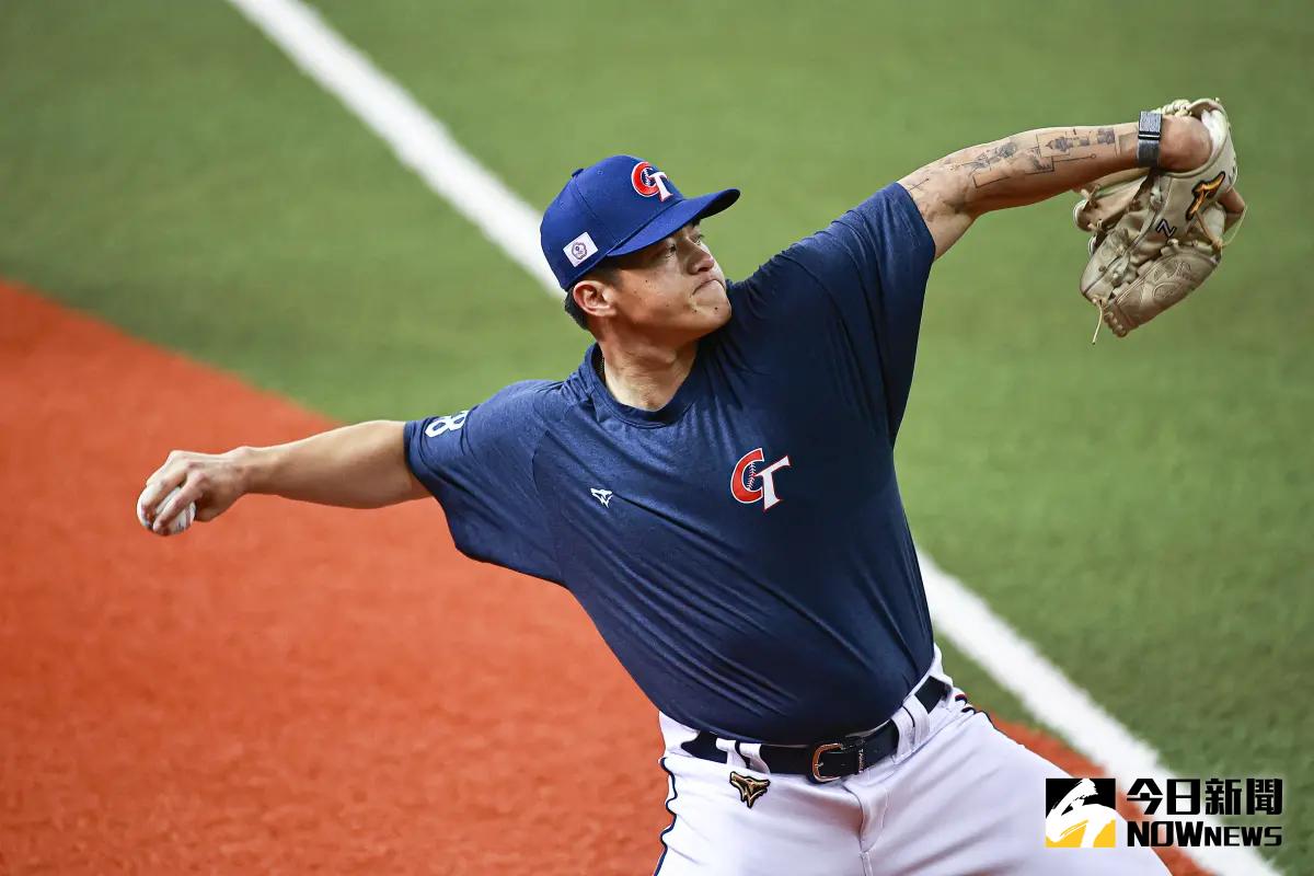 ▲莊陳仲敖將在今晚代表中華隊再戰西班牙。他去年旅美層級大躍進，球季後段已被升上2A，爬升速度堪比12強中華隊王牌林昱珉。（圖／記者葉政勳攝 , 2025.02.20）