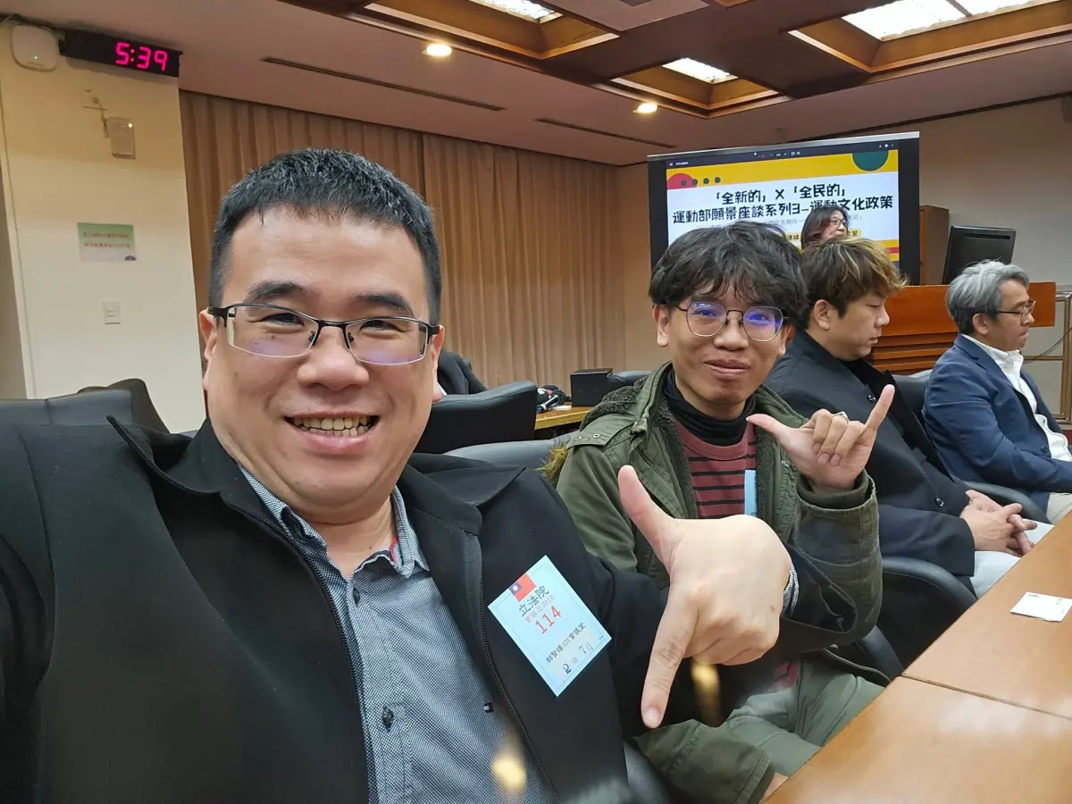 ▲球評石明謹入選文化總會執委，他說，運動也應該是一種重要的全民文化。（圖／翻攝石明謹臉書）