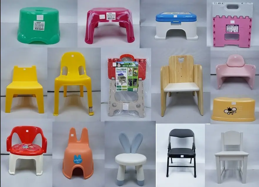 ▲經濟部標準檢驗局與行政院消費者保護處合作，隨機購買15件不同廠牌型號兒童椅及凳商品，確認有3件「品質項目」未達標、6件「商品檢驗標識」及「中文標示」不符合標準。（圖／標準局提供）