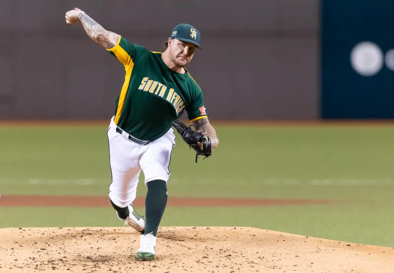 ▲南非先發投手迪倫先發4.1局無失分，但可惜隊友火力支援不足，加上後援放火砸鍋，無緣拿下勝投。（圖／大會提供）