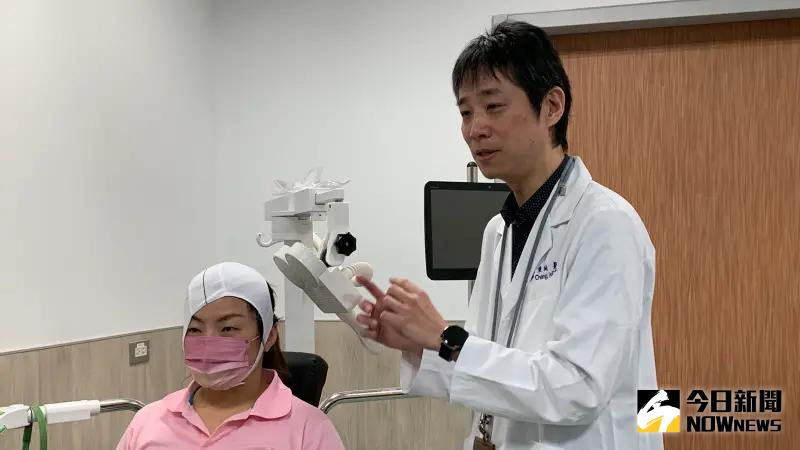 ▲女子為創傷後壓力症候群引發的憂鬱症，經過抗憂鬱藥與重複經顱磁刺激治療後，重返職場。（圖／記者 金武鳳攝，2025.2.21)