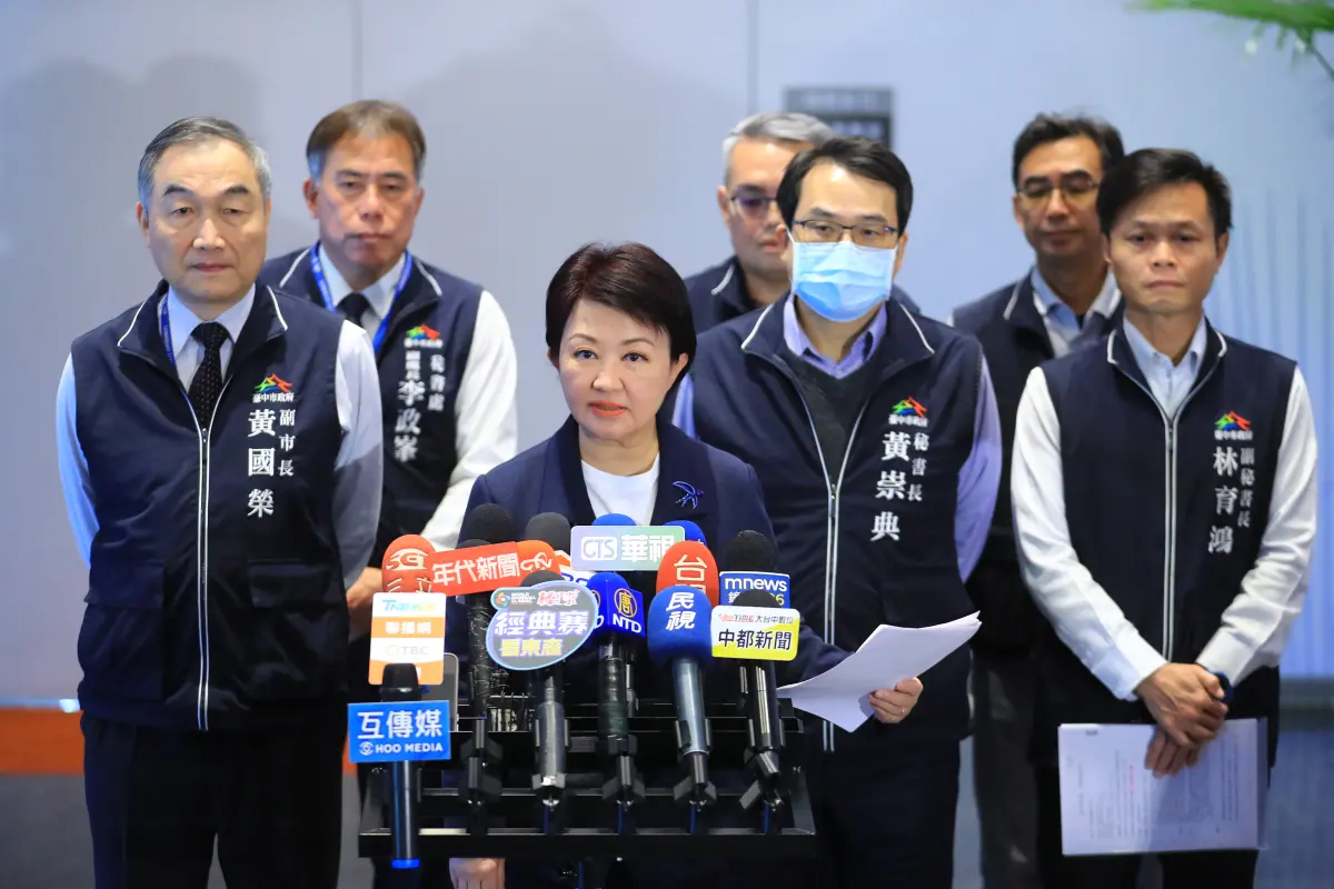 ▲台中市長盧秀燕表示，氣爆相關的善後工作已按部就班進行中，需要時日加以處理。（圖／台中市政府提供，2025.02.21）