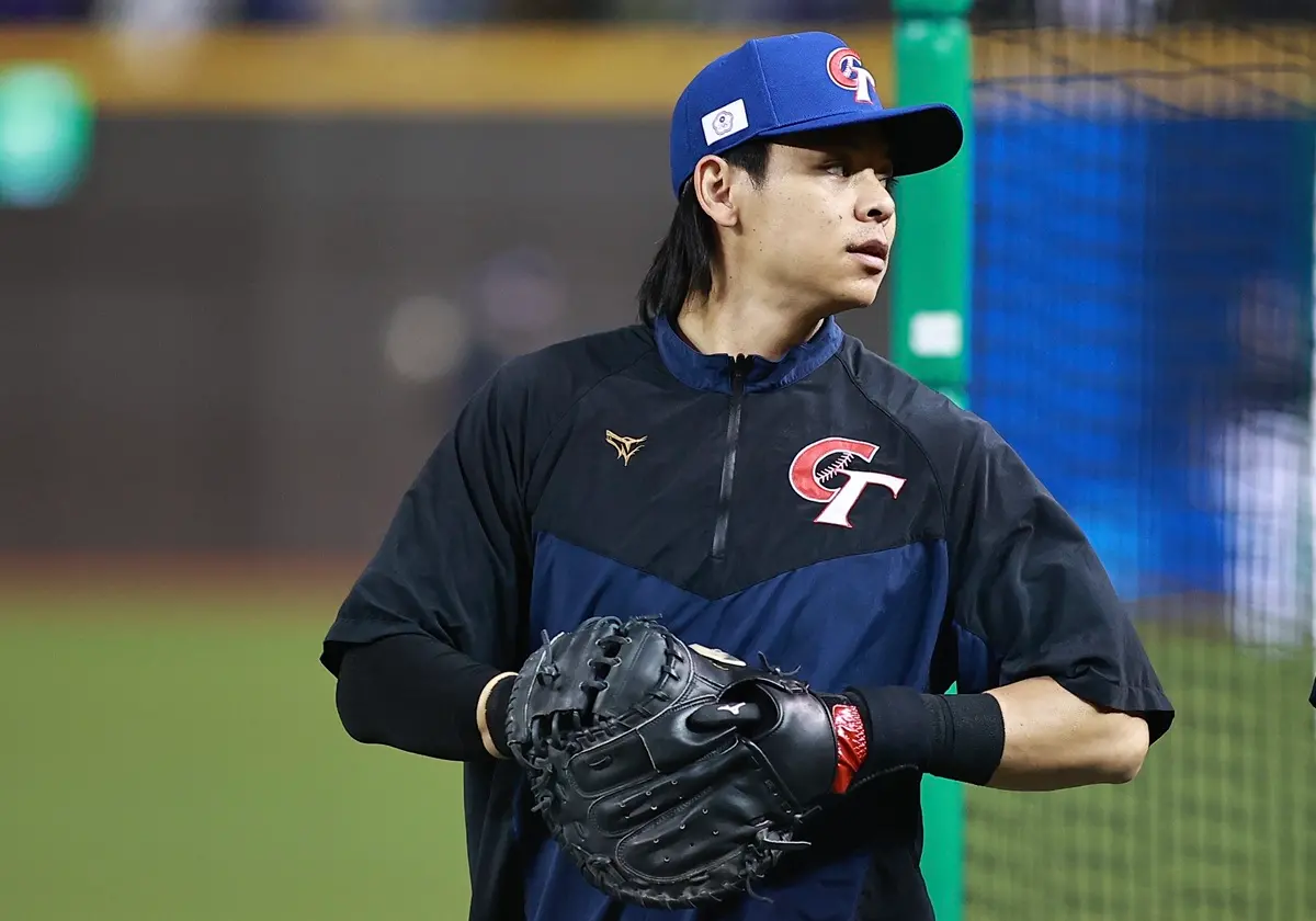 ▲經典賽資格賽中華隊捕手陳重羽過往對西班牙先發投手雷法（Elian Leyva）對戰成績出色，今日也被球隊安排打第二棒，過他在這個棒次打擊率為2成22。（圖／記者葉政勳攝 ）