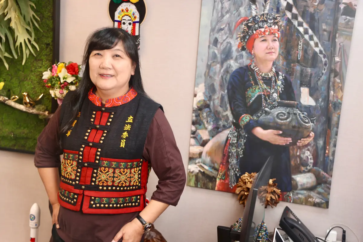 ▲伍麗華表示自己因罷免「因禍得福」，意外收到許多不同陣營與立場的人給予聲援。（圖／記者李政龍攝）