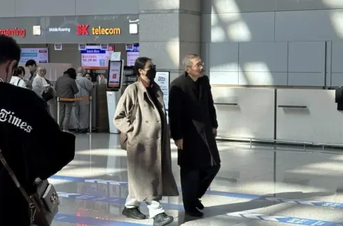 ▲金珉喜、洪尚秀。(圖/翻攝自X) ▲金珉喜、洪尚秀。(圖/翻攝自X)