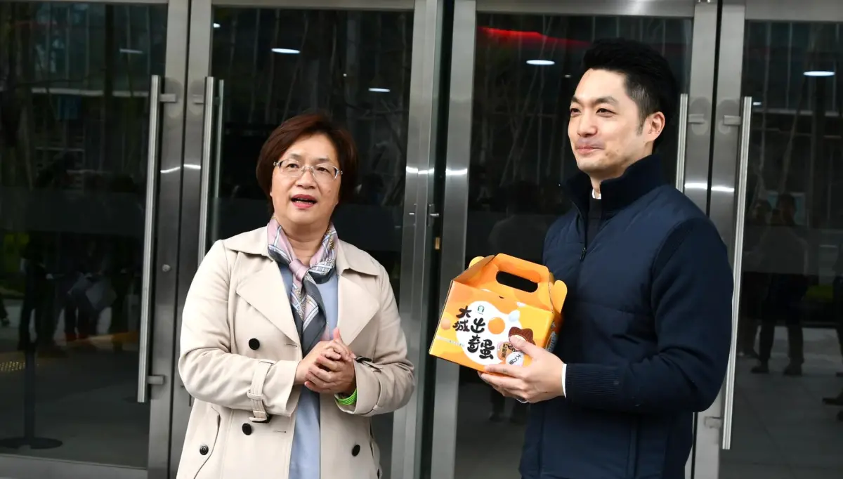 ▲彰化縣長王惠美昨天參訪大巨蛋，並在臉書秀出與蔣萬安的合照。（圖／翻攝王惠美臉書，2025.02.21）