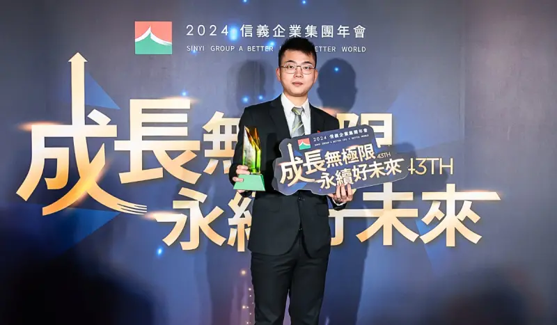 ▲信義房屋千萬經紀人常鴻安，鼓勵初入職場的新鮮人，勇於挑戰房仲高薪獎金。 （圖／信義房屋提供）