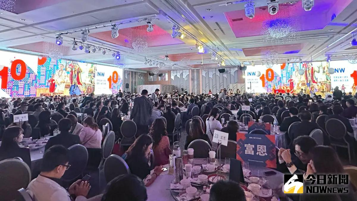 ▲商務引薦平台BNI舉辦第10屆「國際人脈交流週 INW」，匯聚了千名會員參與。（圖／記者陳美嘉攝，2025.02.21）