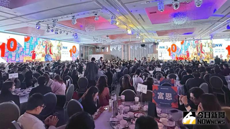 ▲商務引薦平台BNI舉辦第10屆「國際人脈交流週 INW」，匯聚了千名會員參與。（圖／記者陳美嘉攝，2025.02.21）