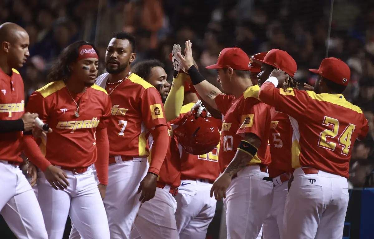 ▲WBC世界棒球經典賽資格賽，台灣首戰對手西班牙打擊大爆發，以12比5痛擊中華隊。（圖／記者葉政勳攝）