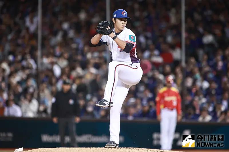 ▲經典賽資格賽中華隊中繼投手呂詠臻中繼1局失掉2分。（圖／記者葉政勳攝 , 2025.02.21）