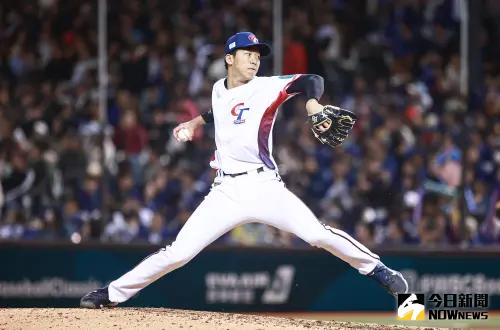 ▲經典賽資格賽中華隊投手徐翔聖。（圖／記者葉政勳攝 , 2025.02.21）