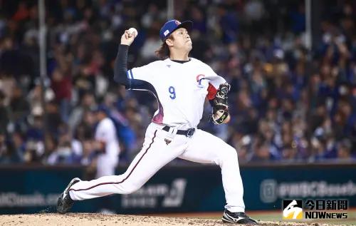 ▲經典賽資格賽中華隊後援投手陳柏豪。（圖／記者葉政勳攝 , 2025.02.21）