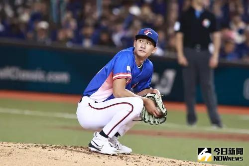 ▲沙子宸今天主投2又2/3局，意外傷退，退場時37球兩腿小腿抽筋退場，至少得休息一天才可以再上。（圖／記者葉政勳攝）